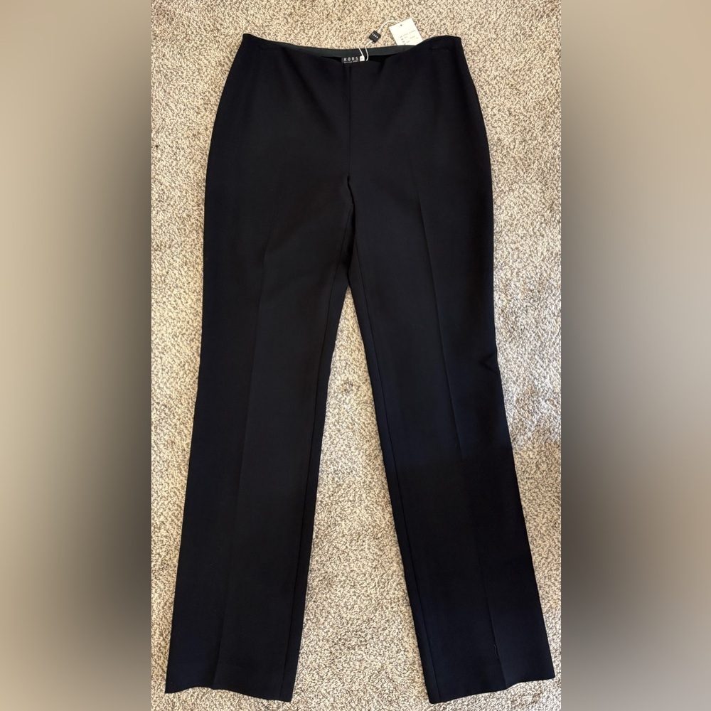 NWT Women’s Vintage Michael KORS black Label Made In Italy Slacks Size 12